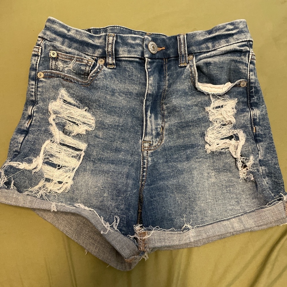 AE high rise shorts